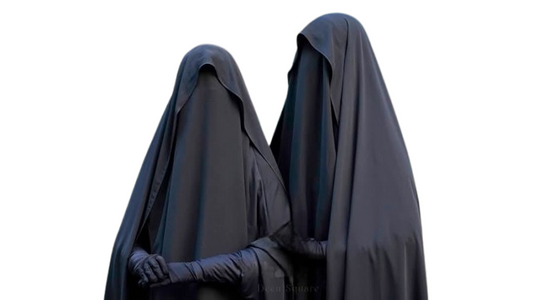 The Complete Full-Coverage Abaya SetEmbrace unparalleled elegance