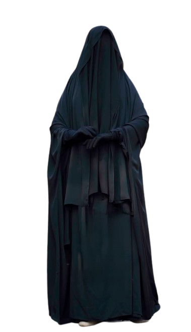 The Complete Full-Coverage Abaya SetEmbrace unparalleled elegance