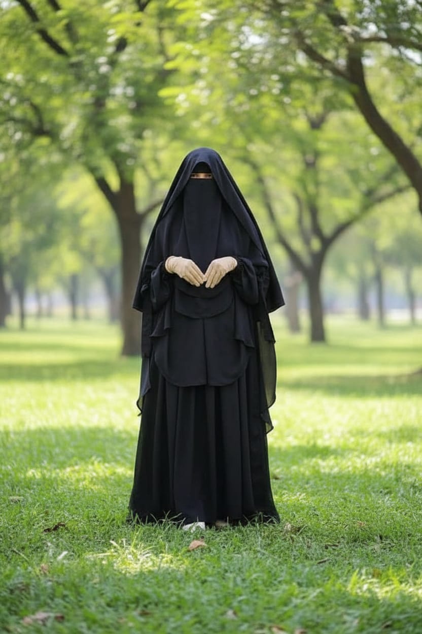 Premium elegance full coverge hudi abaya khimar