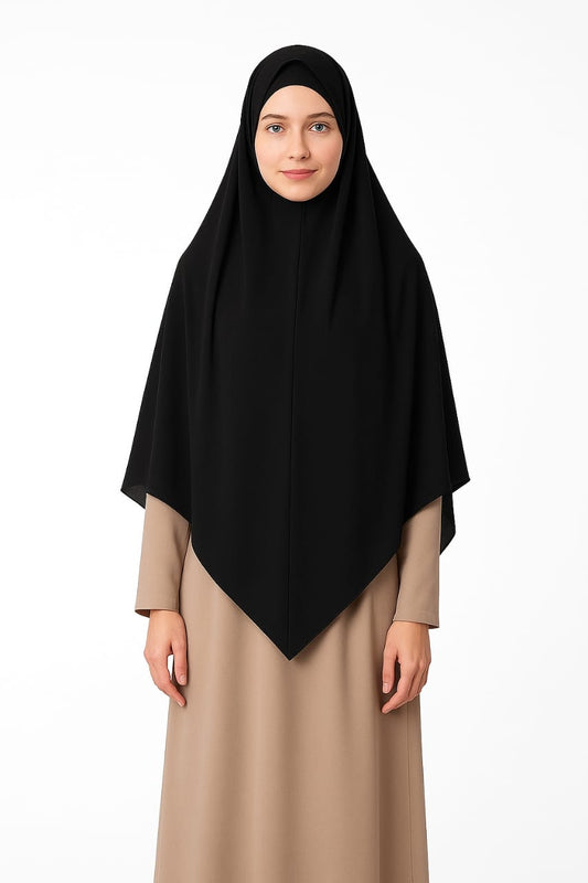 Khimar  Black Sch Cherry Fabric Sunnah Collection House