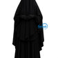 Premium Full-Coverage Layered Abaya &amp; Khimar Set