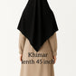 Khimar  Black Sch Cherry Fabric Sunnah Collection House