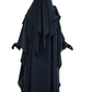 Elegant 3-Piece Abaya Set with Khimar Full Coverage Abaya