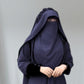 Exquisite Layered Ruffle Abaya inThis piece is beautifully crafted from premium imported