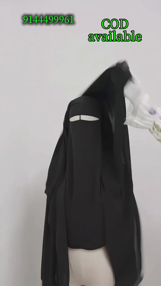 Premium Full-Coverage Khimar